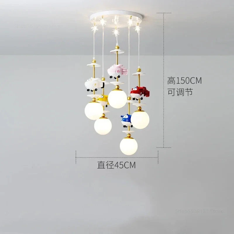 Suspension à Led Créative Style Nordique Pour Chambre Enfant 13 Suspension à Led Créative Style Nordique Pour Chambre Enfant – Image 11