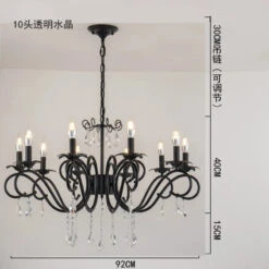 Lustre Vintage En Cristal Pour Décoration Intérieure élégante 25 Lustre Vintage En Cristal Pour Décoration Intérieure élégante -Lumeers Boutique S5b6974f4a883483eb480ba099850971fB