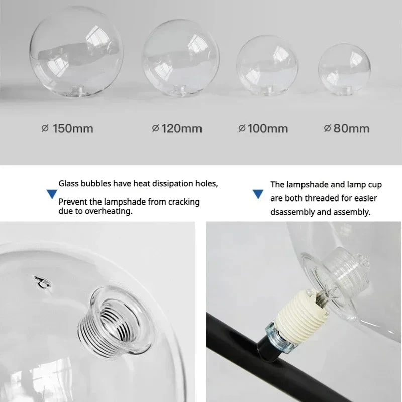 Lustre Moderne En Verre Pour Une Décoration élégante 7 Lustre Moderne En Verre Pour Une Décoration élégante – Image 5