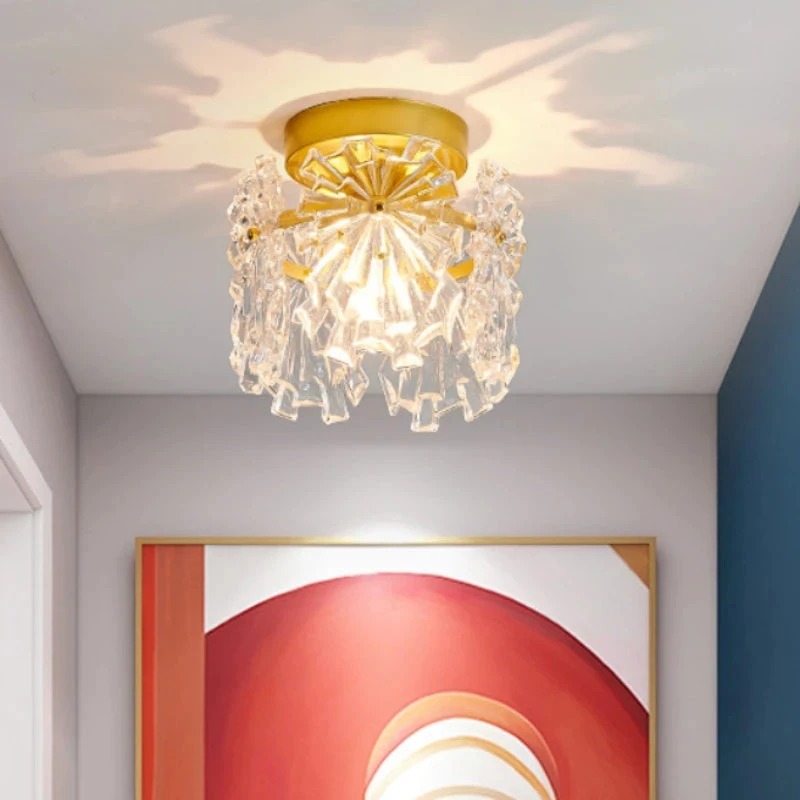 Plafonnier En Verre Flocon De Neige Design Moderne Luxe 6 Plafonnier En Verre Flocon De Neige Design Moderne Luxe – Image 4