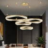 Lustre Moderne à Led Pour Décoration Intérieure élégante Et Contemporaine