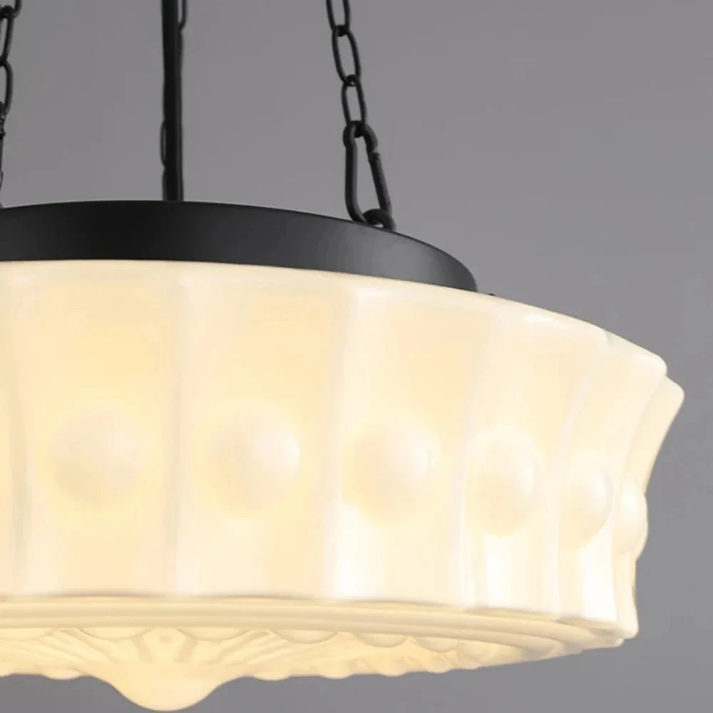 Lustre Intérieur Vintage Créatif En Verre Moderne Décoratif 7 Lustre Intérieur Vintage Créatif En Verre Moderne Décoratif – Image 5