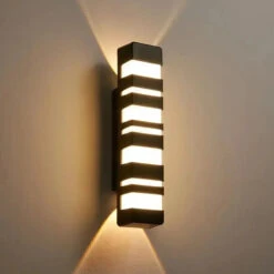 Lumière Extérieure étanche Rectangulaire Rétro Applique Murale 85-265V Jardin Maison Décorative Applique Murale Lampara De Pared Porche Lampe -Lumeers Boutique S68817fdd88cd4ccb84f70e333b608305N