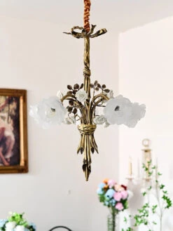 Lustre En Cuivre Avec Verre Rose Style Classique Européen à Led 13 Lustre En Cuivre Avec Verre Rose Style Classique Européen à Led -Lumeers Boutique S699e9df8ead740689cfa7ac9cbfa959dE