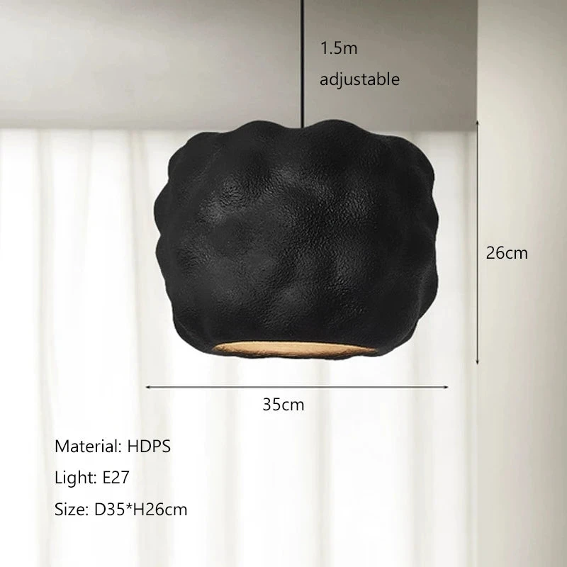 Suspension Led Design Wabi Sabi Nordique Japonais Décoratif 11 Suspension Led Design Wabi Sabi Nordique Japonais Décoratif – Image 9