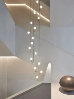 Lustre Moderne Design Avec éclairage à Led Créatif 17 Lustre Moderne Design Avec éclairage à Led Créatif -Lumeers Boutique S6b61dced374b471f9ec72e56343b8a46z