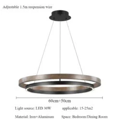 Nordic Rings Chandelier Living Room Decor Home Led Pendant Light Kitchen Island Dining Table Suspension Hanging Lamp 16 Nordic Rings Chandelier Living Room Decor Home Led Pendant Light Kitchen Island Dining Table Suspension Hanging Lamp -Lumeers Boutique S6c536a860a2043889bcdbb27fc14f075m