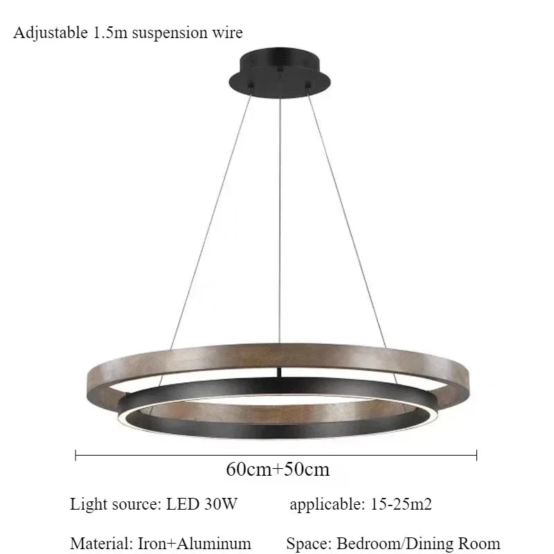 Nordic Rings Chandelier Living Room Decor Home Led Pendant Light Kitchen Island Dining Table Suspension Hanging Lamp 9 Nordic Rings Chandelier Living Room Decor Home Led Pendant Light Kitchen Island Dining Table Suspension Hanging Lamp – Image 7