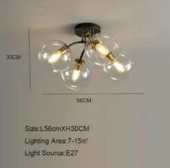 Plafonnier Industriel Design En Verre Fumé Pour Décoration Moderne 25 Plafonnier Industriel Design En Verre Fumé Pour Décoration Moderne -Lumeers Boutique S6d3861b366874f349004518e3fa7be4dj