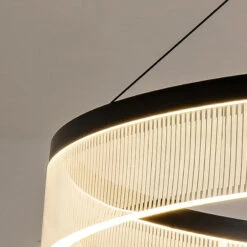 Lustre à Led Circulaire En Aluminium Et Acrylique Pour Intérieur Décoratif 27 Lustre à Led Circulaire En Aluminium Et Acrylique Pour Intérieur Décoratif -Lumeers Boutique S6f108ca7e5e94ac98250904369bdba20p