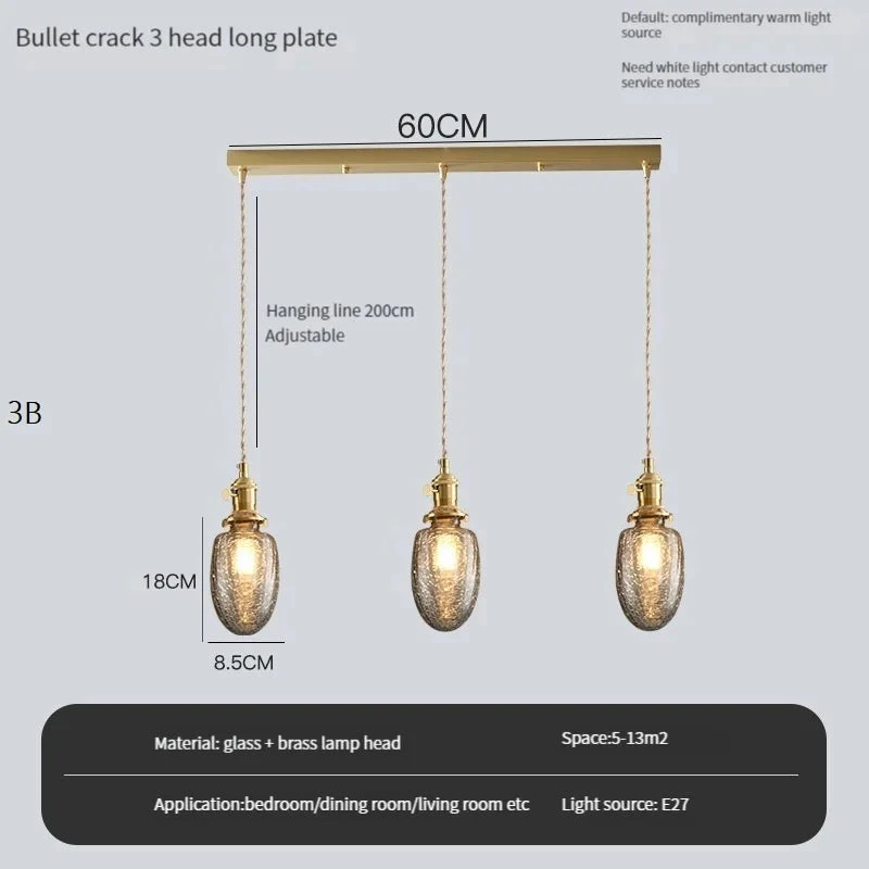 Suspension Vintage Avec Interrupteur Et Abat-jour En Verre Cristal 13 Suspension Vintage Avec Interrupteur Et Abat-jour En Verre Cristal – Image 11
