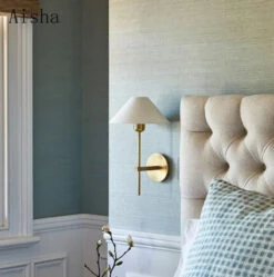 Applique Murale En Tissu Style Américain Design Moderne Pour éclairage Intérieur -Lumeers Boutique S72509c03a9ab45fb8d7990f43f0f6d80K