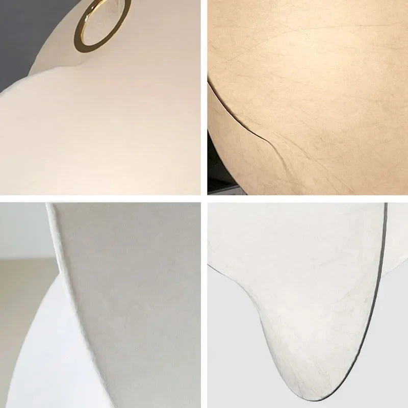 Lustre Led En Soie Nordique Wabi Sabi Suspendu Pour Décoration Maison 8 Lustre Led En Soie Nordique Wabi Sabi Suspendu Pour Décoration Maison – Image 6