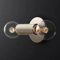 Applique Murale Design En Métal Avec Double Tête Deacon -Lumeers Boutique S72f78299beee4425aeef9c3b3599eec5a