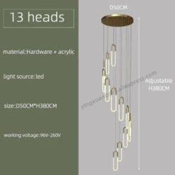 Suspension Moderne Design Nordique éclairage Led Loft élégant -Lumeers Boutique S73407dcf7da94ff7ad62ffa73b60cfc9C