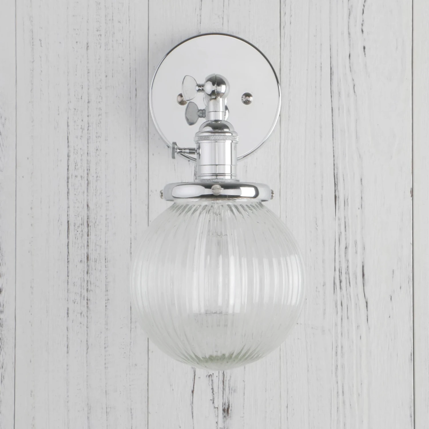 Applique Murale Phansthy Vintage Industrielle Avec Abat-jour Rond En Verre 10 Applique Murale Phansthy Vintage Industrielle Avec Abat-jour Rond En Verre – Image 8