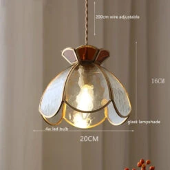 Suspension Vintage En Cuivre Avec Abat-jour En Verre Fait Main 24 Suspension Vintage En Cuivre Avec Abat-jour En Verre Fait Main -Lumeers Boutique S74090fb80d9f4670835173fad5f9fffeK