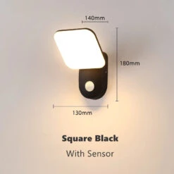 Applique Murale Extérieure Led Avec Capteur De Mouvement étanche Décorative 29 Applique Murale Extérieure Led Avec Capteur De Mouvement étanche Décorative -Lumeers Boutique S74180e95305a497da44c218842b0ec1fS