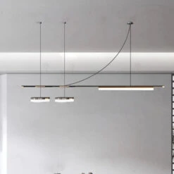 Suspension à Led Linéaire Design Moderne Pour Décoration Intérieure 16 Suspension à Led Linéaire Design Moderne Pour Décoration Intérieure -Lumeers Boutique S745473870b1a4e6382721ebb4f22ea44Q