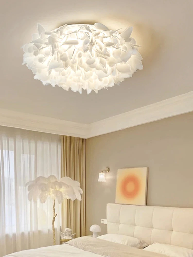 Plafonnier En Acrylique Créatif à Pétales Design Moderne Décoratif 4 Plafonnier En Acrylique Créatif à Pétales Design Moderne Décoratif – Image 2