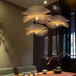 Suspension Moderne En Bambou Pour Décoration Intérieure Artisanale -Lumeers Boutique S75480e789ee849b498bb396abffbcbd2l