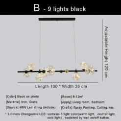 Lustre Led Moderne Design Nordique Pour Décoration Intérieure 27 Lustre Led Moderne Design Nordique Pour Décoration Intérieure -Lumeers Boutique S75bfdc8d4ea44edeaec198a66ebd9e42i