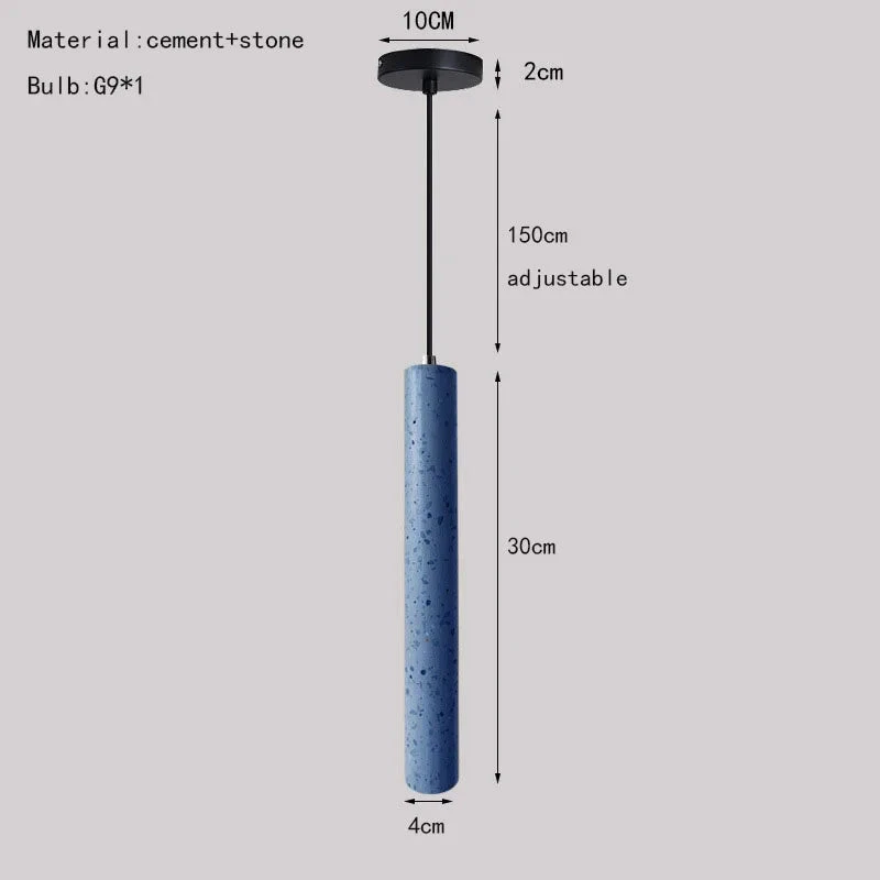 Suspension Led En Pierre De Ciment Style Industriel 9 Suspension Led En Pierre De Ciment Style Industriel â Image 7