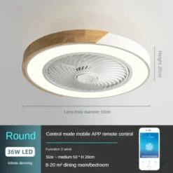 Plafonnier Led En Bois Avec Ventilateur Et Télécommande Design Moderne 26 Plafonnier Led En Bois Avec Ventilateur Et Télécommande Design Moderne -Lumeers Boutique S794ee25770554c42bc874653ecf46c1bU