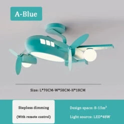 Plafonnier Moderne Avec Télécommande Pour Chambre D'enfant Style Nordique -Lumeers Boutique S79f1a512aa9c469db3bbb57a276ebf060