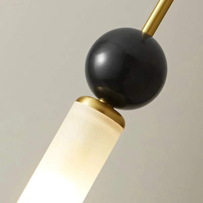 Suspension Design En Marbre Naturel Et Cuivre Cordon Réglable 8 Suspension Design En Marbre Naturel Et Cuivre Cordon Réglable – Image 6