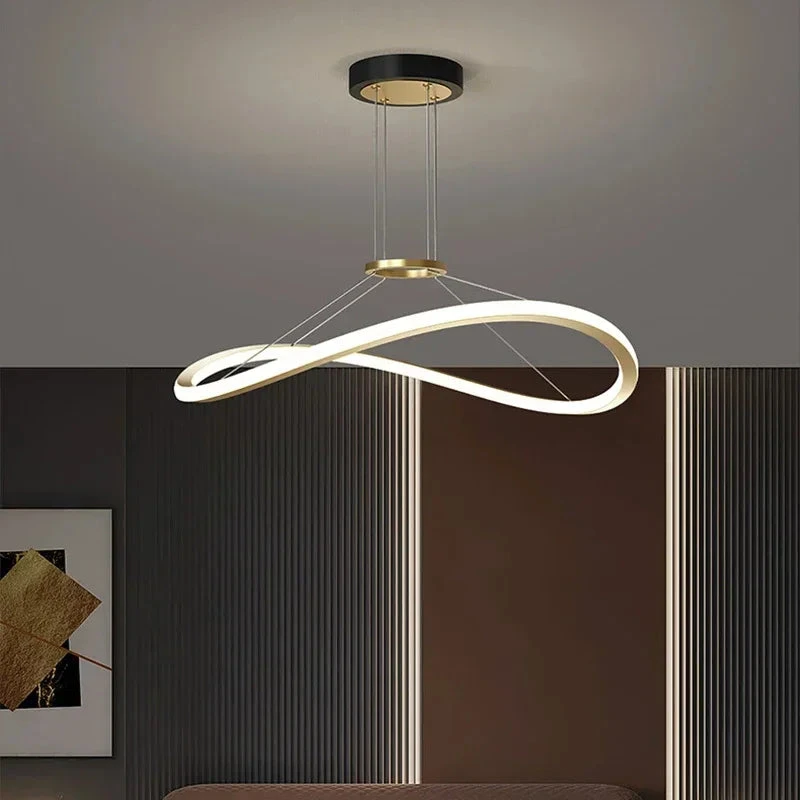 Lustre Moderne à Led Pour Décoration Intérieure Réglable 5 Lustre Moderne à Led Pour Décoration Intérieure Réglable – Image 3
