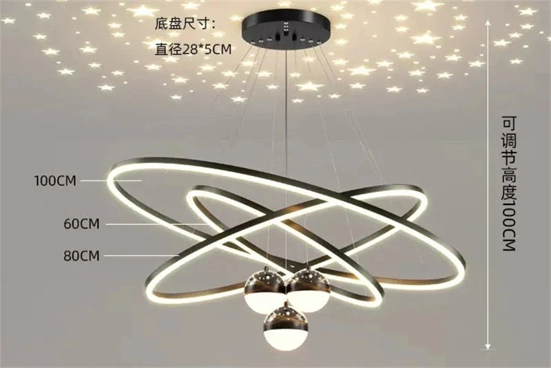 Lustre Led Romantique Projecteur De Ciel étoilé Avec Télécommande 14 Lustre Led Romantique Projecteur De Ciel étoilé Avec Télécommande – Image 12