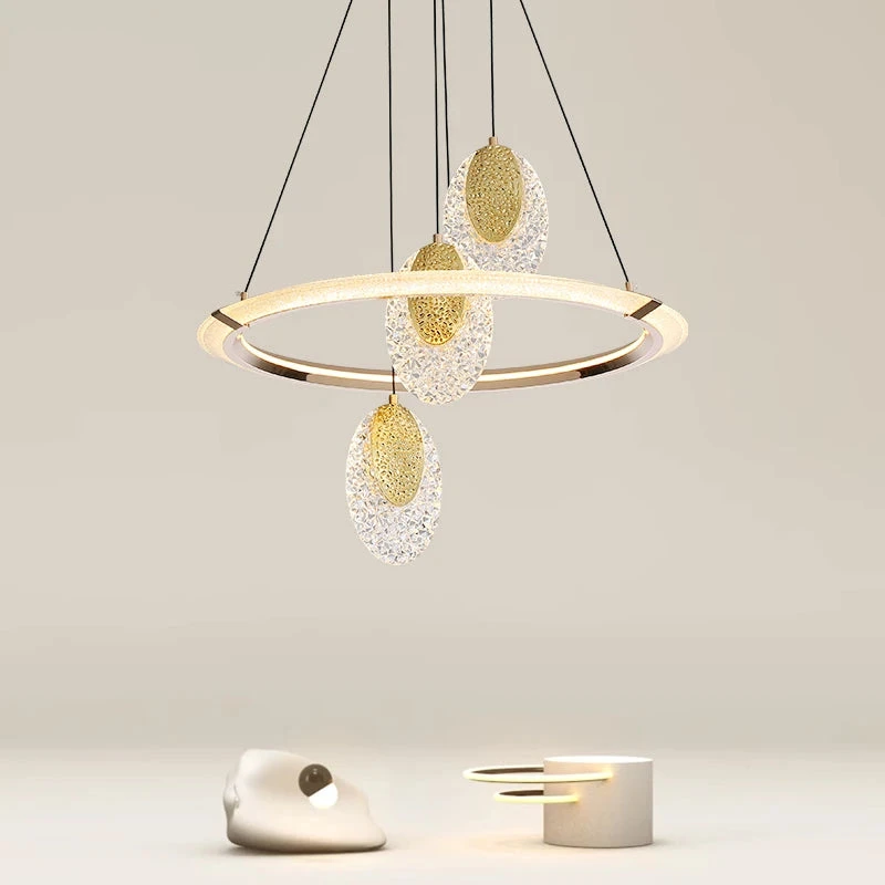 Lustre En Cristal Lumineux Moderne Pour Décoration Intérieure élégante 5 Lustre En Cristal Lumineux Moderne Pour Décoration Intérieure élégante – Image 3