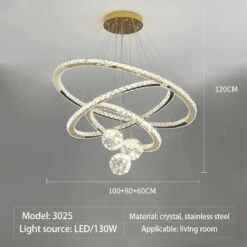 Lustre Moderne En Cristal à Led Avec Finition Dorée étoile 23 Lustre Moderne En Cristal à Led Avec Finition Dorée étoile -Lumeers Boutique S801d6157a4354a8091c75b392fe64440x