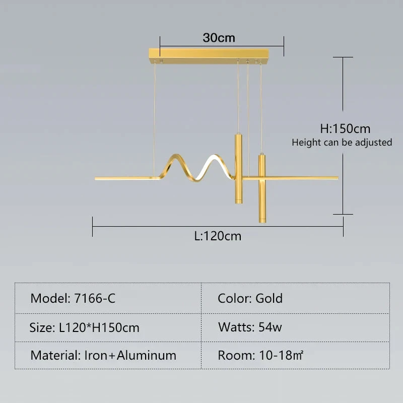 Suspension Moderne à Led Au Design Minimaliste élégant 16 Suspension Moderne à Led Au Design Minimaliste élégant – Image 14