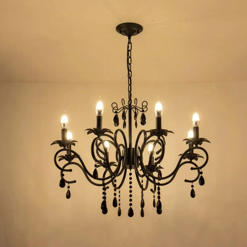 Lustre Vintage En Cristal Pour Décoration Intérieure élégante 4 Lustre Vintage En Cristal Pour Décoration Intérieure élégante – Image 2