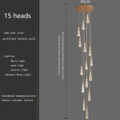 Lustre Moderne Suspendu à Branches Avec Longue Ligne à Led 28 Lustre Moderne Suspendu à Branches Avec Longue Ligne à Led -Lumeers Boutique S8290457e4e89402ea9510387fc2b76d6m