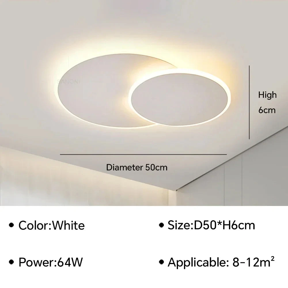 Plafonnier Led Moderne Pour Décoration Intérieure Et éclairage Design 15 Plafonnier Led Moderne Pour Décoration Intérieure Et éclairage Design – Image 13