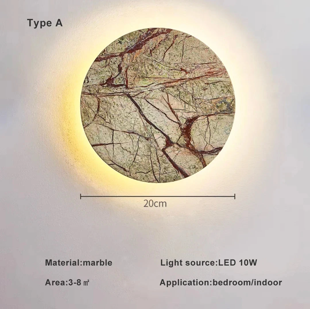 Applique Murale En Marbre Design Pour Décoration Intérieure Moderne 10 Applique Murale En Marbre Design Pour Décoration Intérieure Moderne – Image 8