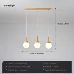 Suspension Nordique Atmosphérique Chinoise à Trois Têtes Salle à Manger Salle à Manger Moderne Simple Bar Personnalisé Créatif Cuisine Lumière -Lumeers Boutique S856dd07406e0426cae49f97f94f0f597H