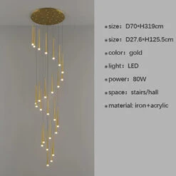 Lustre Moderne à Led Pour Décoration D'intérieur Haut De Gamme 31 Lustre Moderne à Led Pour Décoration D'intérieur Haut De Gamme -Lumeers Boutique S87e8d6bb5c744f92bbf29a18ccfb7b4eW
