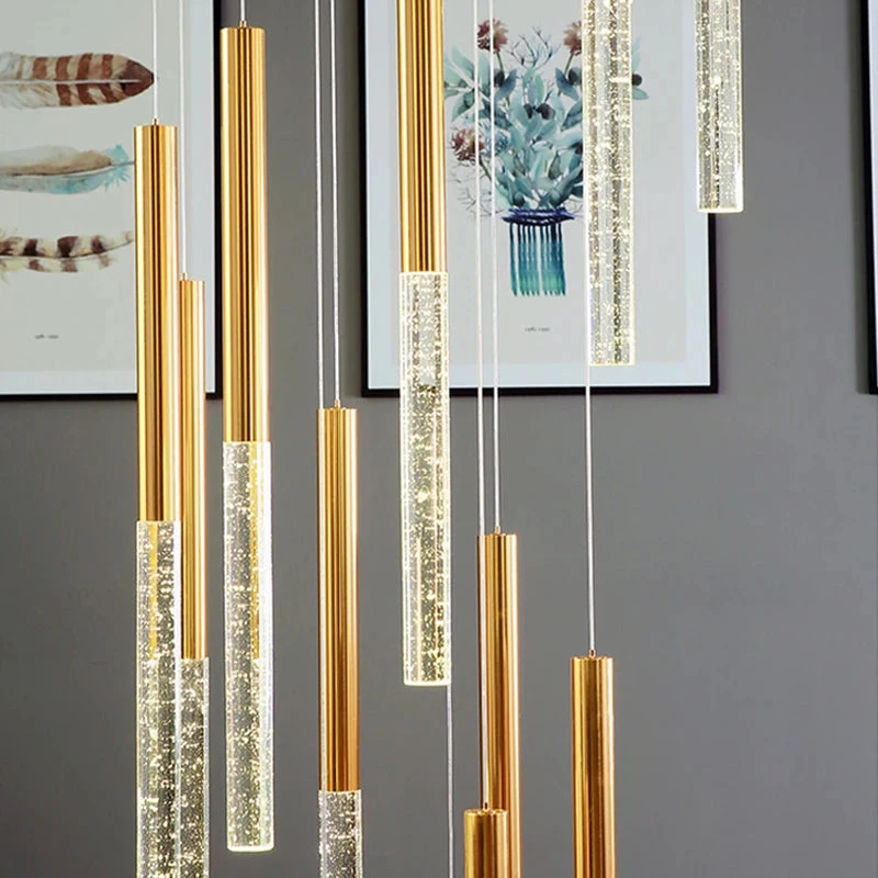 Suspension En Cristal Lustre LED Pour éclairage Décoratif Intérieur 4 Suspension En Cristal Lustre LED Pour éclairage Décoratif Intérieur – Image 2