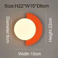 Applique Murale Design Créatif Moderne Simple Colorée -Lumeers Boutique S890bebfe90704ba197e6be9aea94f0e82