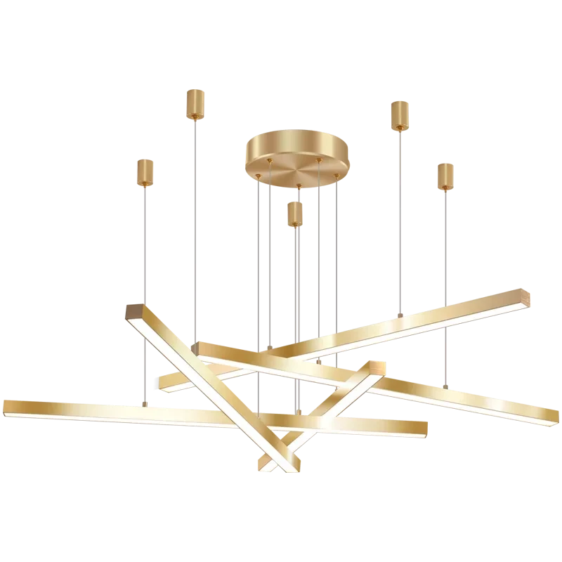 Suspension à Led En Cuivre Pour Décoration Intérieure élégante 4 Suspension à Led En Cuivre Pour Décoration Intérieure élégante – Image 2