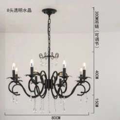 Lustre Vintage En Cristal Pour Décoration Intérieure élégante 22 Lustre Vintage En Cristal Pour Décoration Intérieure élégante -Lumeers Boutique S89dabe2e4782405a93ac12350ae6ed90I