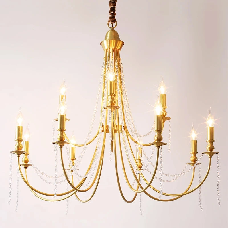 Lustre En Laiton Moderne Pour éclairage Intérieur élégant 10 Lustre En Laiton Moderne Pour éclairage Intérieur élégant – Image 8