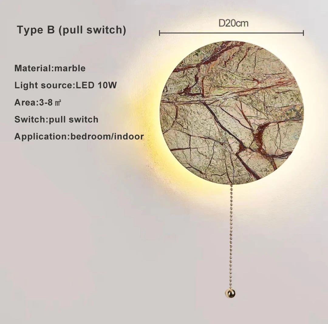 Applique Murale En Marbre Design Pour Décoration Intérieure Moderne 9 Applique Murale En Marbre Design Pour Décoration Intérieure Moderne – Image 7