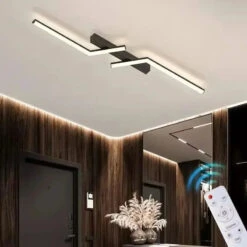 Plafonnier Led Ligne Moderne Pour Salon étude éclairage
