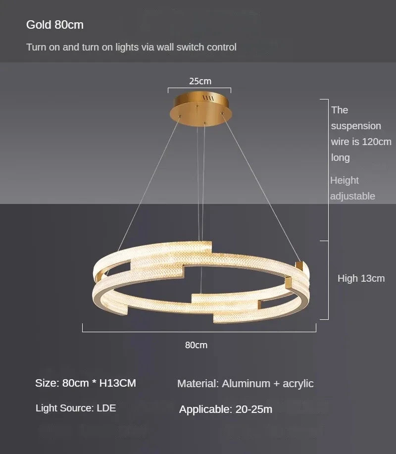 Suspension Design Circulaire élégante Pour Intérieur Moderne 11 Suspension Design Circulaire élégante Pour Intérieur Moderne – Image 9