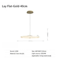 Lustre Nordique Design Suspension Décorative En Acrylique LED 34 Lustre Nordique Design Suspension Décorative En Acrylique LED -Lumeers Boutique S8ffef80843c24340989ebda442216036e